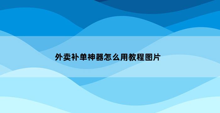 飞马电商补单