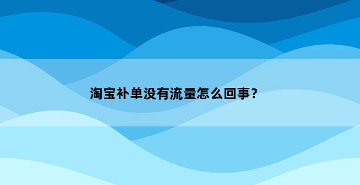 飞马电商补单