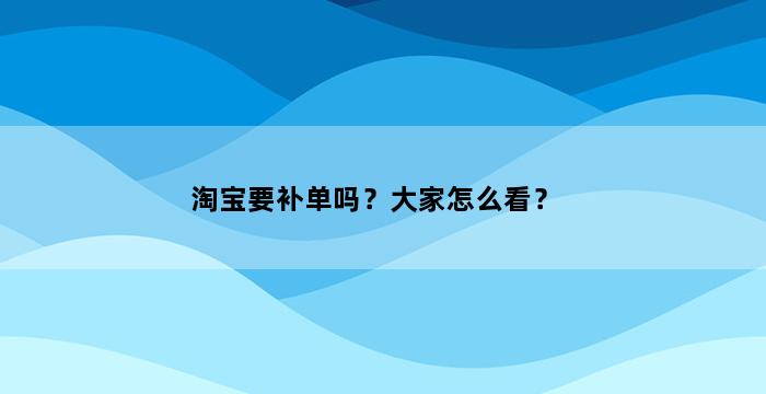 飞马电商补单