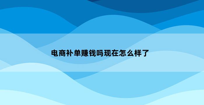 飞马电商补单